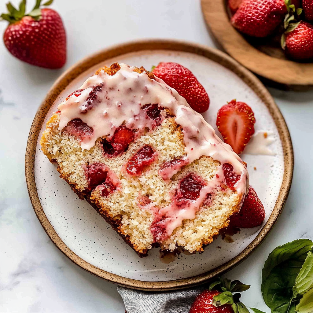 Recipe preparation for Strawberry Bread