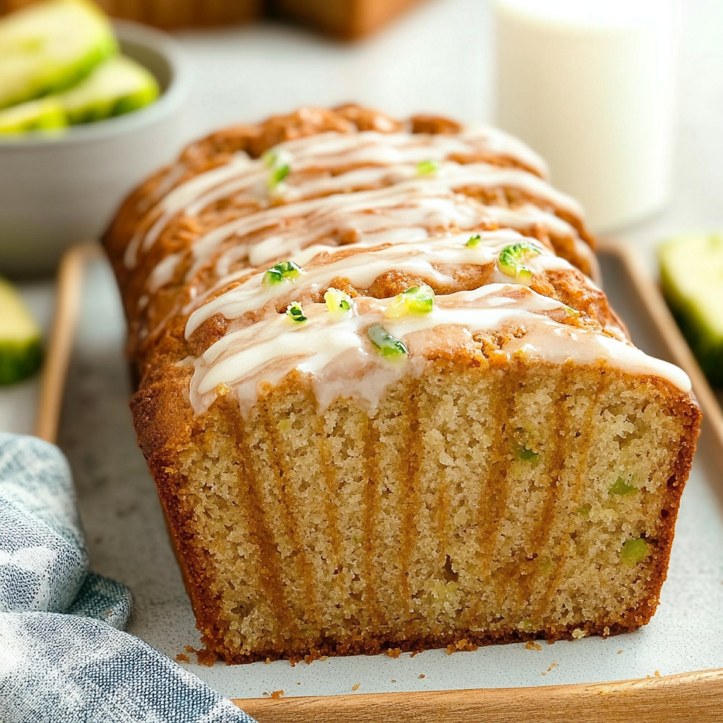 Recipe preparation for Zucchini Bread
