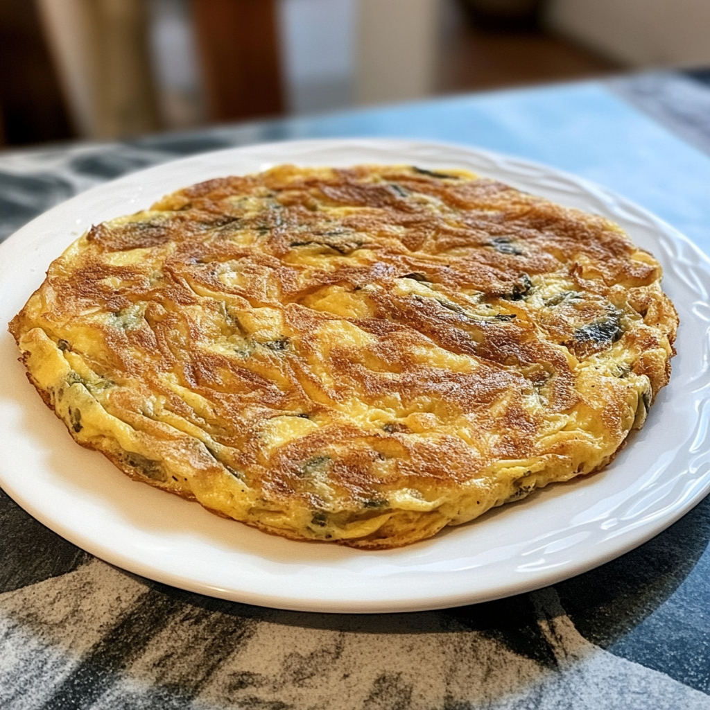 Recipe preparation for Frittata Della Nonna