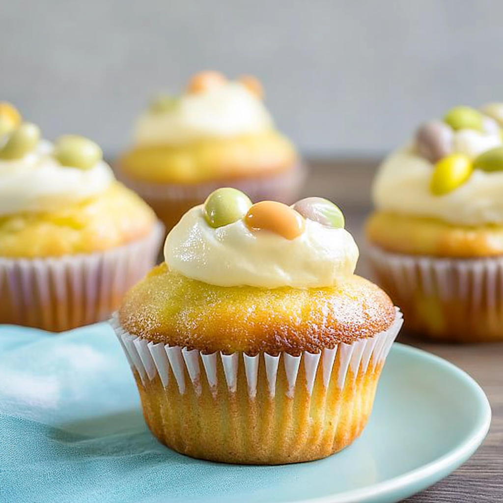 Recipe preparation for Mini Egg Cupcakes