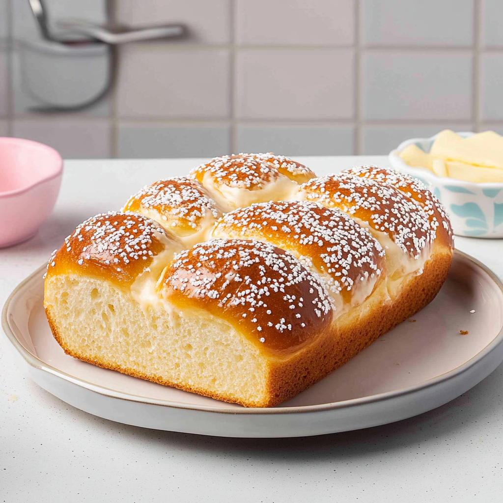 Recipe preparation for Pain au Lait