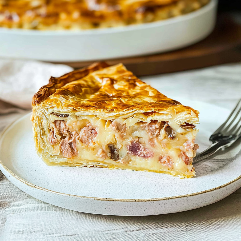 Recipe preparation for Italian Easter Meat Pie