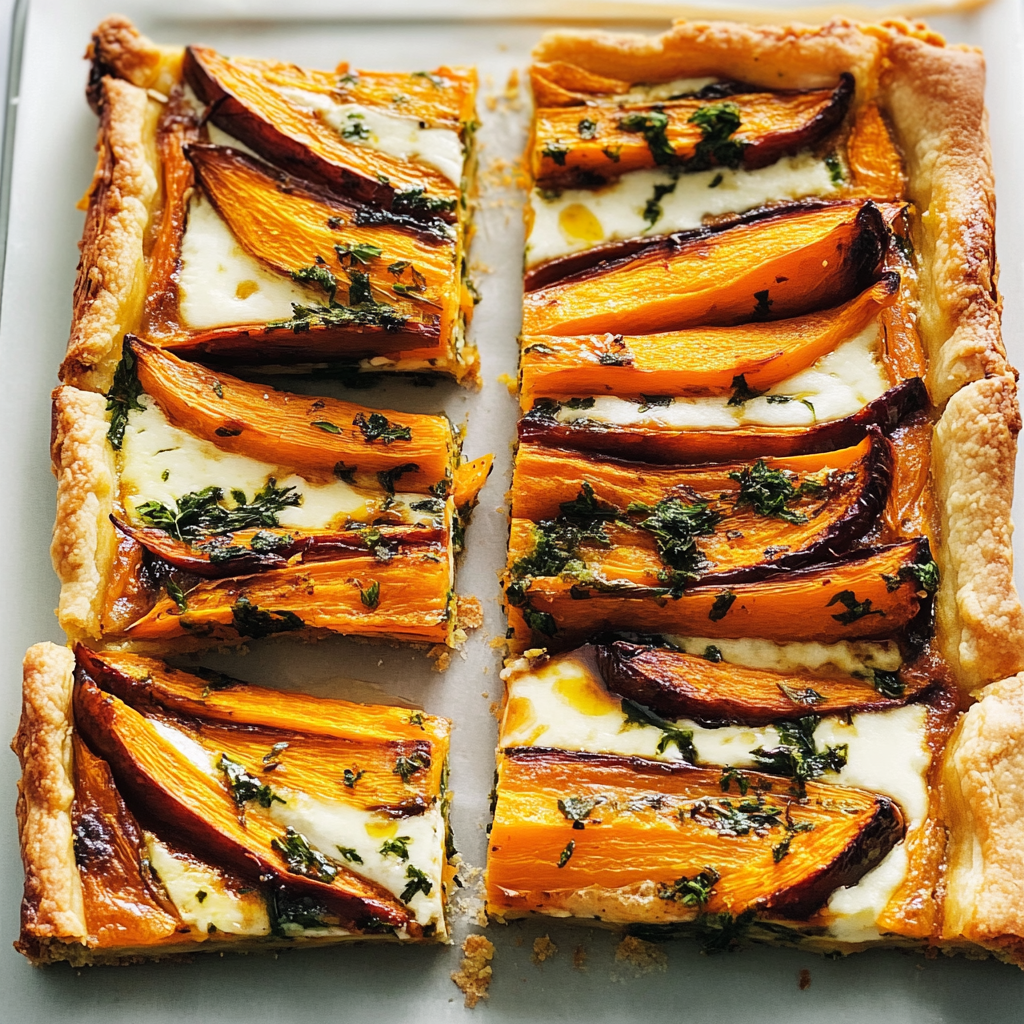 Recipe preparation for Carrot Tart