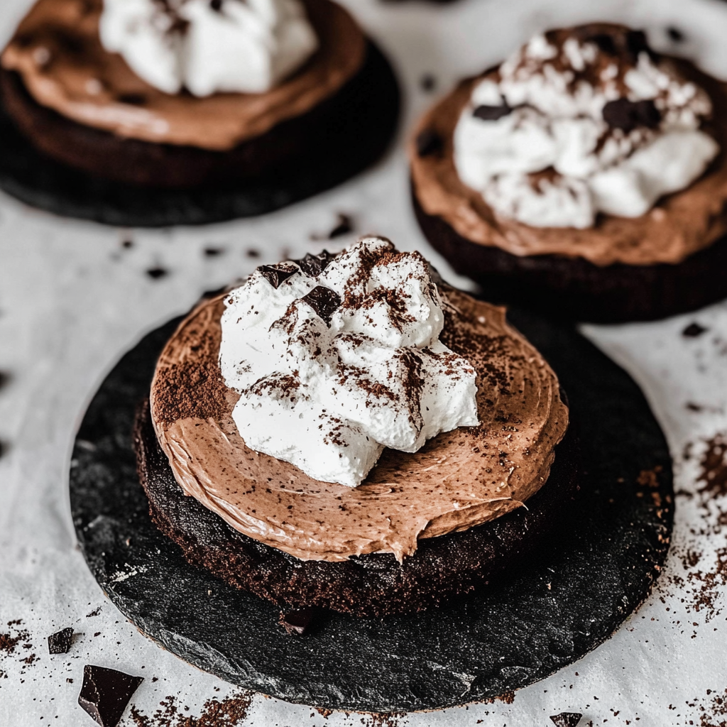 Recipe preparation for French Silk Pie Cookies